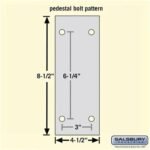 Aluminum Locker Bench - 84" Wide - 14" Deep by Salsbury - Image 5