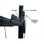Atlas PRO8000EXT 4 Post Lift + RJ35 Sliding Jacks Combo - Image 6