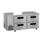 Hoshizaki ULR67B-D4 Steelheart Series Undercounter Refrigerator Reach-in Two-section
