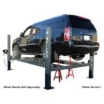 Atlas PREMIUM 408SL 4 Post Lift + RJ35 Sliding Jacks Combo - Image 2