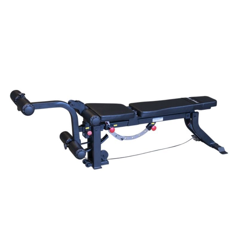 body-solid-gleg-adjustble-bench-cable-attach Body-Solid Adjustable Bench with Cable Leg Developer GLEG - Image 1