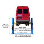 Atlas BP12000X 12,000 lb Baseplate 2 Post Lift - Image 8