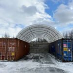 20'x40' Shipping Container Canopy Shelter - Image 6