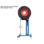 Atlas 180 ATEATTC-AEZWL-2 LB. Capacity Offset Pneumatic Portable Wheel Lift - Image 4