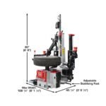 Atlas Platinum PTC500 Center Post Tire Changer w/ Assist Arms - Image 4