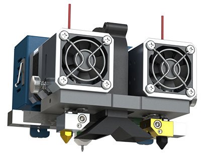 creatbot f430 high temperature dual hotend