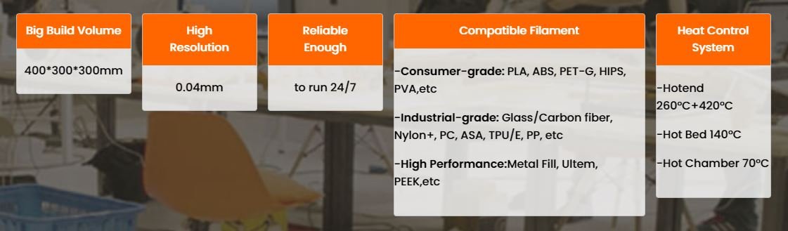 creatbot f430 product features