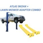 Atlas 9KOHX 9,000 lb Overhead 2-Post Lift w/ LMA Combo - Image 2