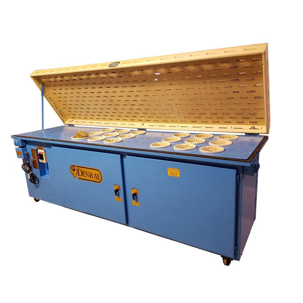 Denray Model 2896 Tube Filtration Downdraft Table - Image 3
