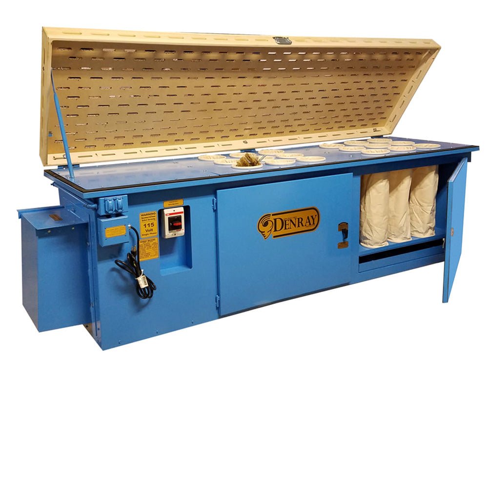 Denray Model 2896 Tube Filtration Downdraft Table - Image 2