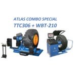 Atlas TTC306 Truck Tire Changer + WBT-210 Heavy Duty Wheel Balancer Combo - Image 2