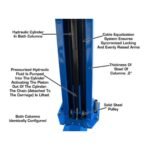 Atlas BP12000X 12,000 lb Baseplate 2 Post Lift - Image 22