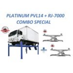Atlas Platinum PVL14 4 Post Lift + RJ7000 Rolling Jacks ALI Certified Combo - Image 2