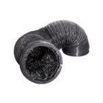 Abatement Technologies Mylar Flex Duct, Wire Reinforced, 12" - H2020-12