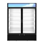 Hoshizaki RM-49-HC-BLK Refrigerated Merchandiser Reach-in Two-section