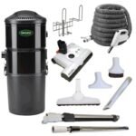 HP Vacuflo DB3000 Central Vacuum and SEBO Acclaim Premium Electric Power Head Kit