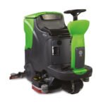 IPC 32" Ride-On Floor Scrubber, Battery Powered with On-Board Charger, 29 Gal Tank (CT110BT85)