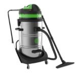 IPC Tip & Pour Canister Dry Vacuum with HEPA Critical Filtration, 20 Gal Steel Tank, Hose, Wand and Tool Kit