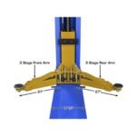 Atlas Platinum PVL9BP ALI Certified 9,000 lb Baseplate 2 Post Lift - Image 7