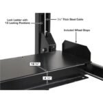 Atlas ALI Certified APEX 8 4 Post Lift + RJ35 Sliding Jacks Combo - Image 5