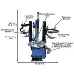 Atlas TC289DAA Extra Large Rim-Clamp Tire Changer w/ Dual Assist Arms - Image 3