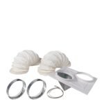 KwiKool CK-12SS Stainless Steel Ceiling Kit – For KBIO1411 and KBIX1411 BioKool