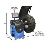 Atlas TC289 Tire Changer + WB41 Wheel Balancer Combo Package - Image 12