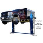 Atlas BP12000X 12,000 lb Baseplate 2 Post Lift - Image 5