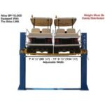 Atlas 9OHSC 2-Post Lift + Lawn Mower Adapter Combo - Image 8