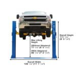 Atlas BP10000X 10,000 lb Baseplate 2 Post Lift - Image 3