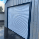 Motorized Roll-Up Door Kit for Double Garage Metal Shed - Image 2