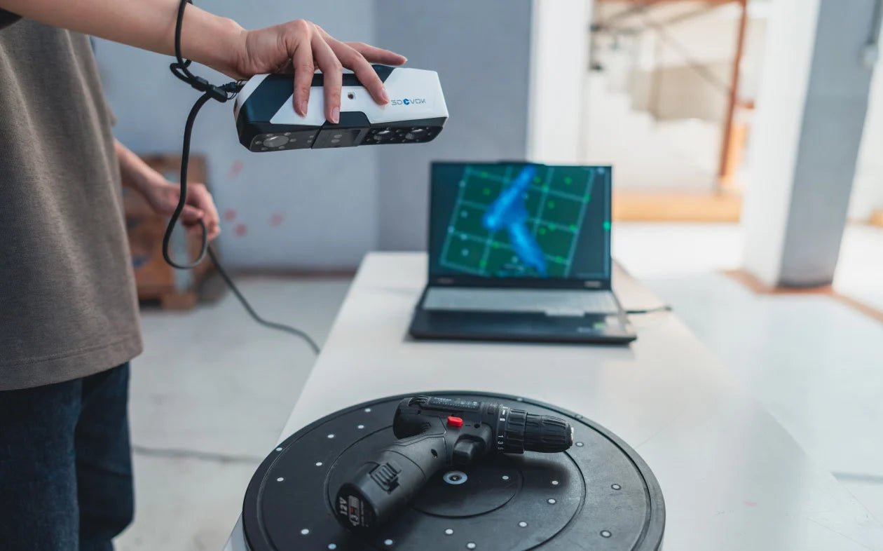3devok Mq 3d Scanner At Angled View