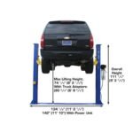 Atlas 9KBPX 9,000 lb Baseplate 2 Post Lift - Image 5