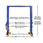 Atlas Platinum PVL12 ALI Certified 12,000 lb Overhead 2 Post Lift - Image 3