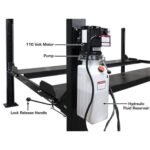 Atlas ALI Certified APEX 8 4 Post Lift + RJ35 Sliding Jacks Combo - Image 3