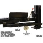 Atlas PRO9000 4 Post Lift + RJ6 Rolling Jacks Combo - Image 7