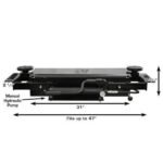 Atlas PRO8000EXT-L 4 Post Lift + RJ35 Sliding Jacks Combo - Image 23