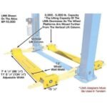 Atlas BP8000 2-Post Lift + Lawn Mower Adapter Combo - Image 22