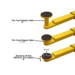 Atlas 9KBPX 9,000 lb Baseplate 2 Post Lift - Image 6