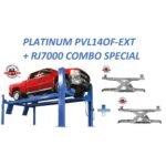 Atlas Platinum PVL14OF-EXT 4 Post Lift + RJ7000 ALI Certified Combo - Image 2