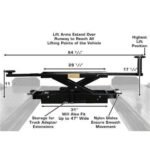 Atlas PRO8000EXT-L 4 Post Lift + RJ35 Sliding Jacks Combo - Image 21