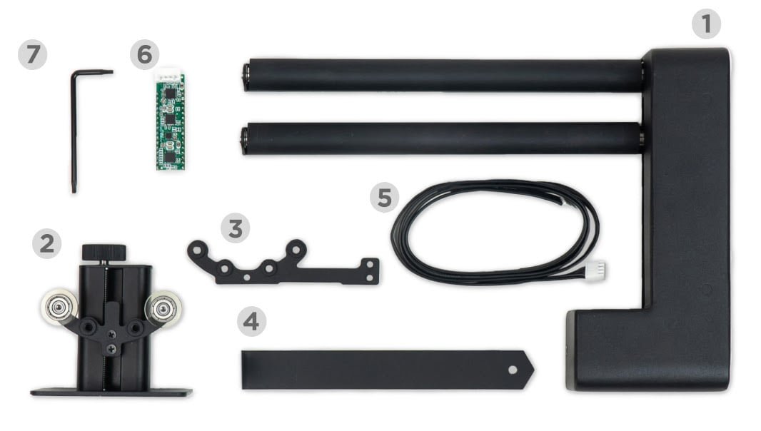 Flux Rotary Module 2.0 Beambox Accessiores