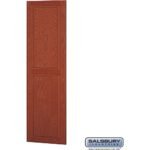 Side Panel - for 24 Inch Deep Solid Oak Executive Wood Locker by Salsbury - Image 2