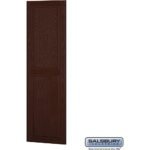Side Panel - for 24 Inch Deep Solid Oak Executive Wood Locker by Salsbury
