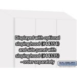 Sloping Hood - for 12" Wide - 21 Inch Deep Premier Wood Locker - 3 Wide by Salsbury - Image 8