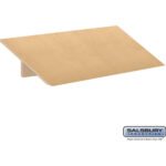 Sloping Hood - for 15" Wide - 21 Inch Deep Designer Wood Locker - 3 Wide by Salsbury - Image 6