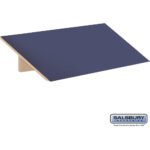 Sloping Hood - for 15" Wide - 24 Inch Deep Designer Wood Locker - 3 Wide by Salsbury - Image 2