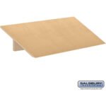 Sloping Hood - for 15" Wide - 24 Inch Deep Designer Wood Locker - 3 Wide by Salsbury - Image 6
