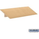 Sloping Hood - for 18" Wide - 18 Inch Deep Designer Wood Locker - 3 Wide by Salsbury - Image 6