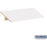 Sloping Hood - for 18" Wide - 18 Inch Deep Premier Wood Locker - 3 Wide by Salsbury
